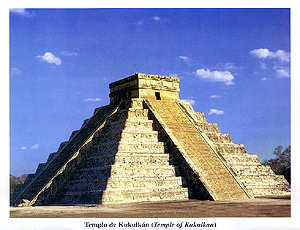 MAYA CALENDAR 2001 CHICHEN ITZA